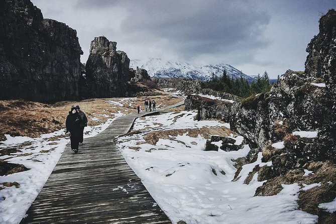 Golden Circle Super Jeep Tour and Snowmobiling from Reykjavik - Thingvellir National Park: Where the Ground Tells a Story
