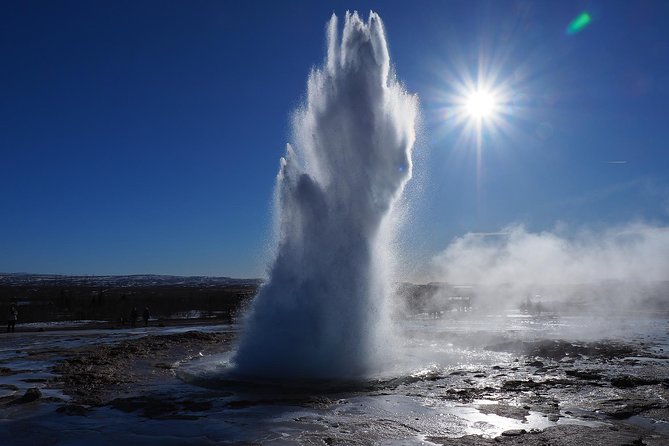 Golden Circle Super Jeep Tour and Snowmobiling from Reykjavik - Geysir Hot Springs: Erupting Water and a Short, Sweet Time Window