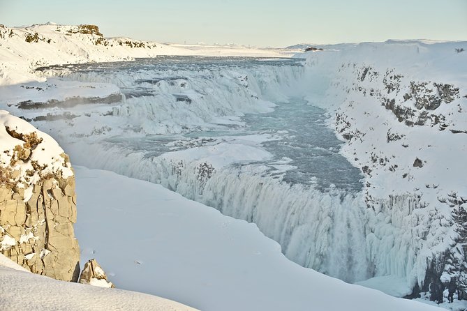 Golden Circle with extra G - Gullfoss waterfall: hardcore water power and where the wet happens