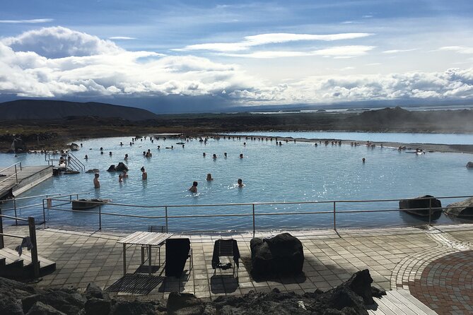 Group: Lake Myvatn and Godafoss Tour From Akureyri Port - Godafoss Waterfall on the Way Out of Akureyri