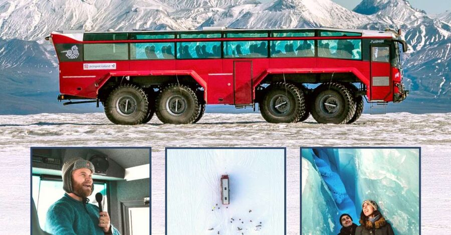 Gullfoss: Ice Cave and Glacier Tour in Glacier Monster Truck - Monster Truck Energy to Langjökull, with Real Glacier Time