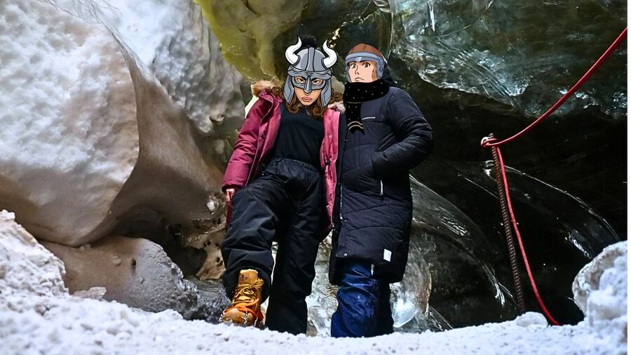 Gullfoss: Ice Cave and Glacier Tour in Glacier Monster Truck - Ice Cave Walk with Crampons: The Main Event
