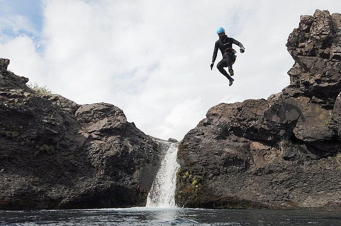 Half-day Canyoning under Vatnajökull - Small Group Size and Coaching From Rich and Kish