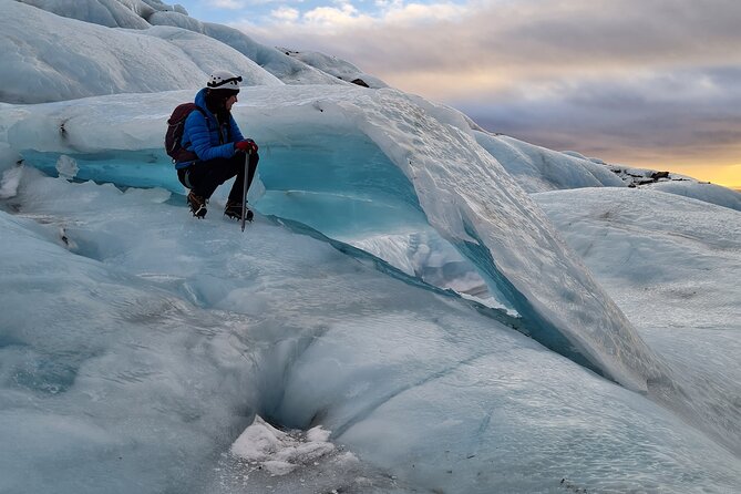Half-Day Vatnajokull Glacier Small Group Tour from Skaftafell - What you’ll see on the ice: crevasses, moulins, and water paths