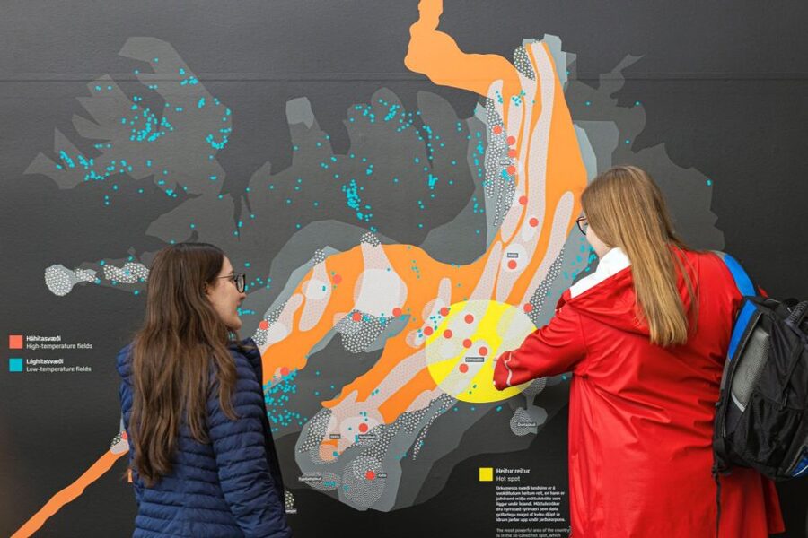 Hellisheiði Geothermal Exhibition: Entry and Audio Tour - The Carbfix room: geothermal power’s climate side