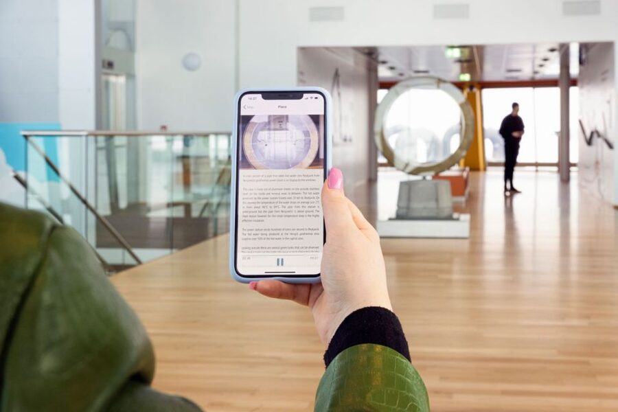 Hellisheiði Geothermal Exhibition: Entry and Audio Tour - Start with the audio guide, not the big screens
