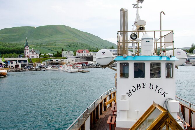 Húsavík Whale Watching Tour, family owned and operated - Finding the boat: Friends of Moby Dick in Húsavík