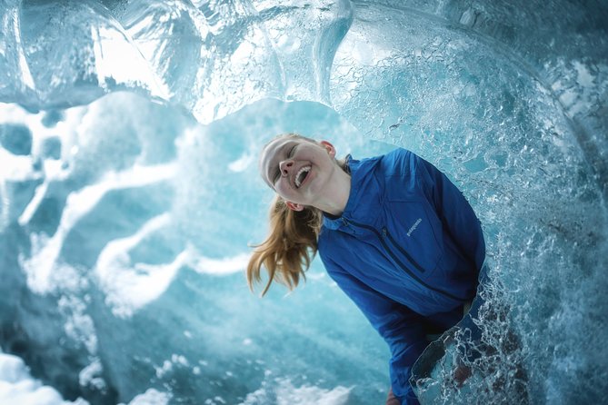 Ice Cave Captured - Professional Photos Included - How the pro photo package changes the whole feel of the day