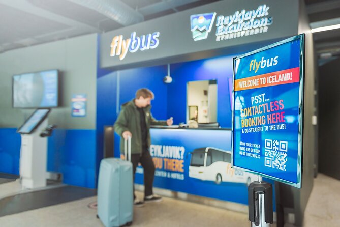 Iceland Airport Transfer from Reykjavík Hotels to KEF Airport - On the Flybus coach to KEF: comfort, Wi-Fi, and getting there calmly