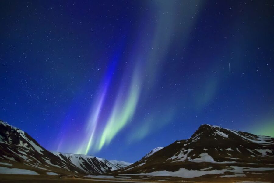 Iceland: South Coast and Northern Lights Tour - Reynisfjara black sand and the basalt coastline effect