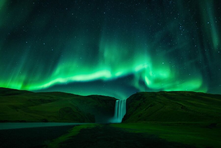 Iceland: South Coast and Northern Lights Tour - Hengill lava fields, farmland drives, and big volcanic views
