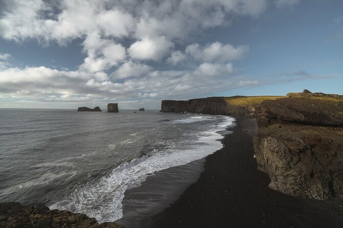 Iceland South Coast Stunning Sights - Vík í Mýrdal and the church views before the black sand