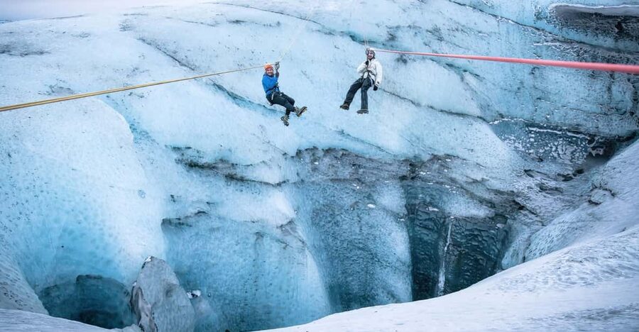 Iceland: Zip Line Tour + Glacier Adventure - The 4-hour rhythm: hike, rotate, zip, and photo time