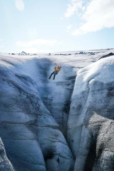 Iceland: Zip Line Tour + Glacier Adventure - Crampons, harness, and ice axe: why the gear matters