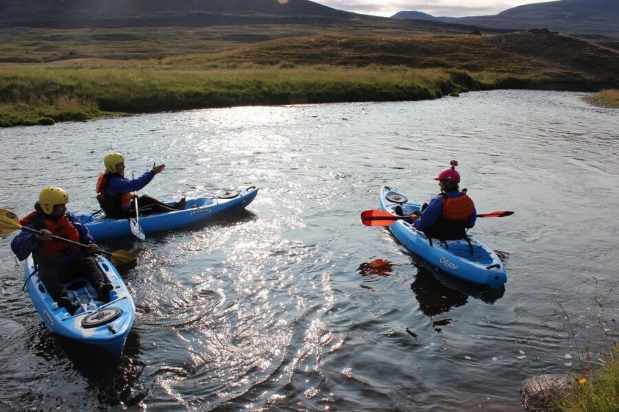 Icelandic Kayak Trip - Why Paddle the Svartá River From Bakkaflöt?