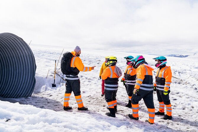 Into the Glacier Combo: Snowmobiling + Langjökull Ice Cave - Inside the Langjökull Ice Tunnel for a Full Hour