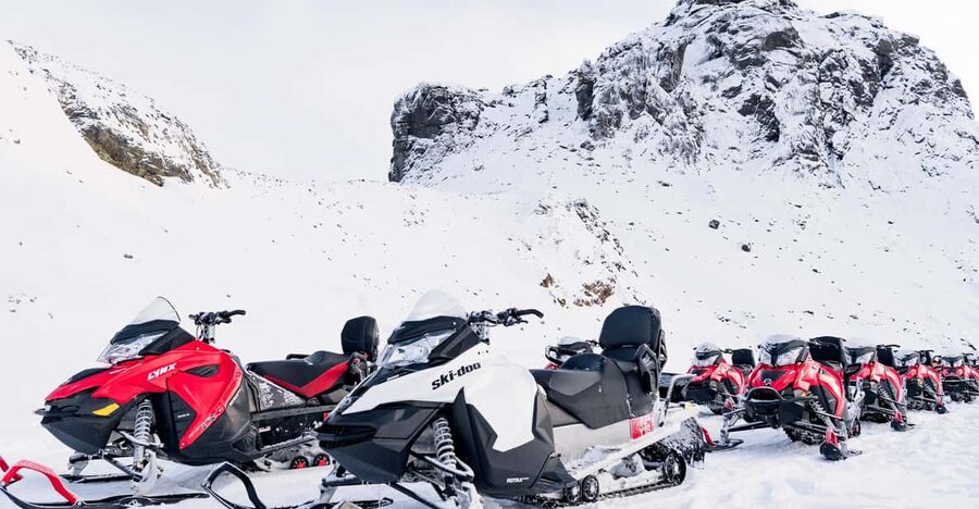 Into the Glacier: Snowmobile + Langjökull Ice Tunnel Combo - Langjökull Ice Tunnel Meets a Real Snowmobile Ride