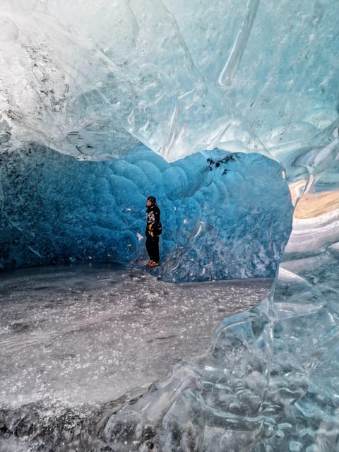 Jökulsárlón: Blue Ice Cave Tour and Glacier Walk - The glacier walk itself: 1 to 1.5 hours of real ice travel
