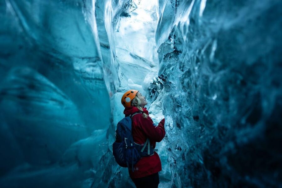 Jökulsárlón: Crystal Ice Cave Super Jeep Tour - The Super Jeep Ride, Then Gear Up for Glacier Walking
