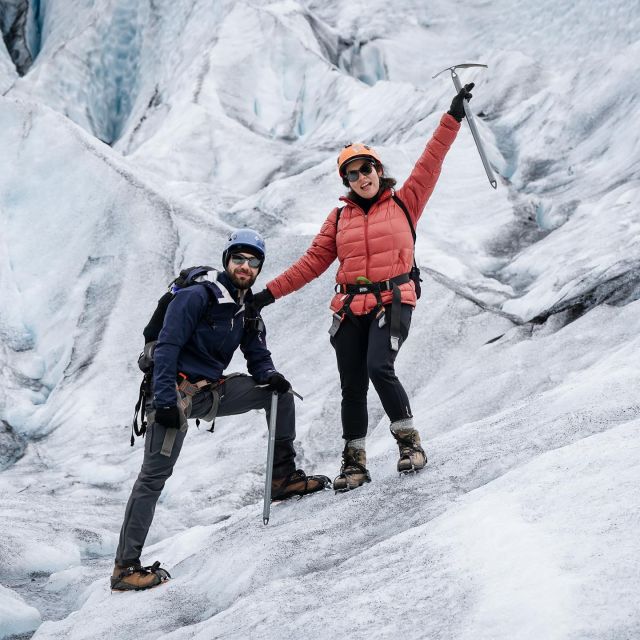Jökulsárlón: Glacier Hike, Ice Cave, and Photoshoot Package - From glacial tundra to crampons: what the walking part really is