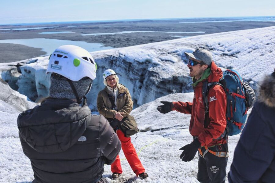 Jökulsárlón: Vatnajökull Glacier Guided Hiking Tour - Gear that keeps the day on track: crampons, helmet, harness