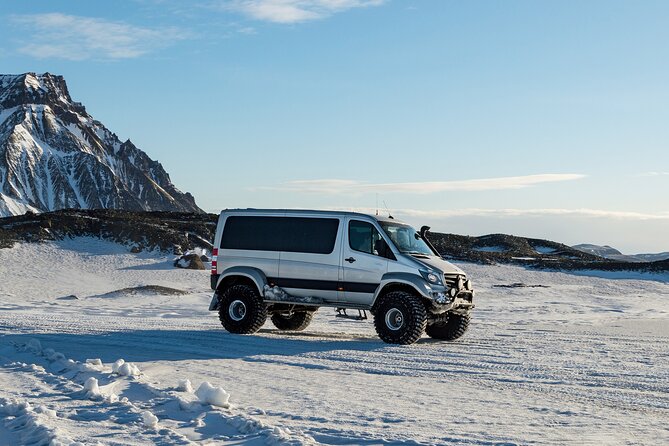 Katla Ice Cave & South Coast Day Tour from Reykjavik - Mýrdalsjökull glacier hike: crampons, safety gear, and the ice cave reality