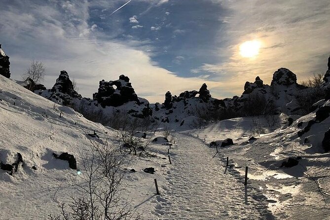 Lake Myvatn and Godafoss Waterfall for Cruise Ships from Husavik - Grjotagja Cave and the Rift Story You Can See