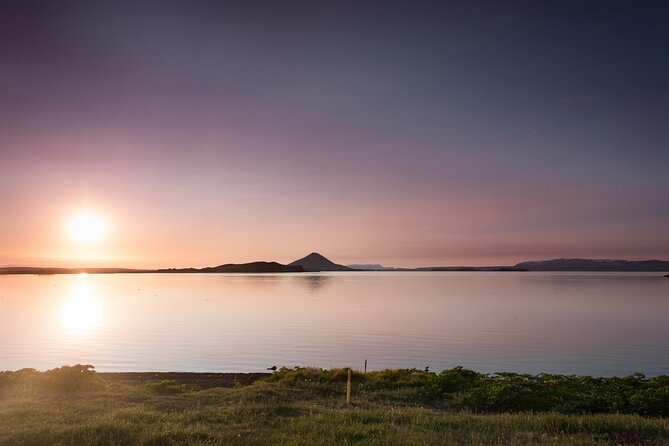 Lake Mývatn & Goðafoss Waterfall from Akureyri Port - Skútustaðir crater row: Mývatn views with a midge warning