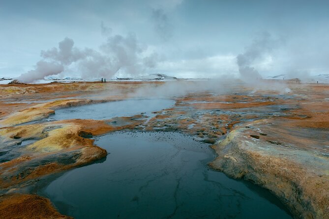 Lake Myvatn, Hot-Springs & Godafoss Waterfall Tour from Akureyri - Námaskarð (Hverir): geothermal steam, boiling mud pots, and that sulphur smell