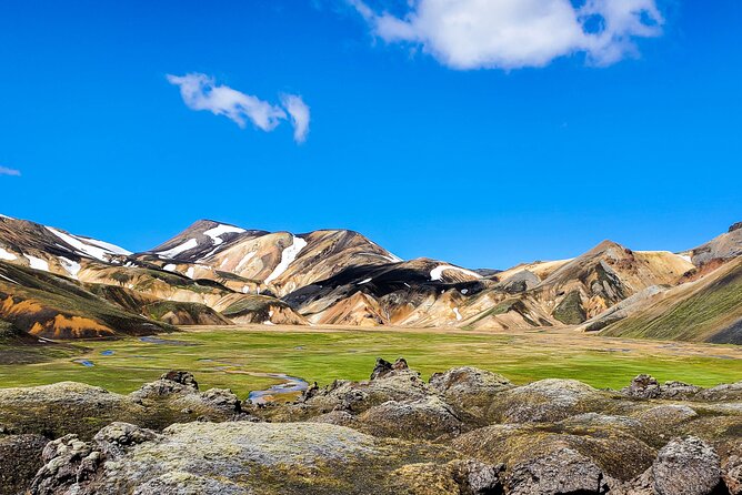 Landmannalaugar, Hekla, Sigoldugljufur 4x4 tour with Hiking - Landmannalaugar: Hike Time, Natural Hot Pools, and Those Neon Mountain Colors