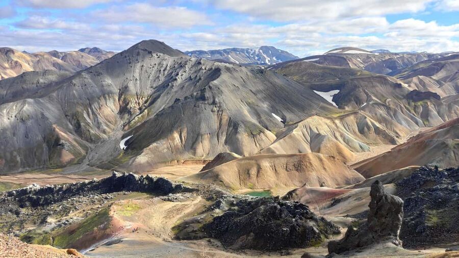 Landmannalaugar Hike and Hot Springs from Reykjavik & Hella - Landmannalaugar base camp: what happens after the long drive