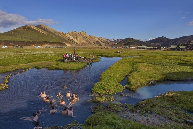 Landmannalaugar Hiking, Haifoss Waterfall and Hot Springs Tour - Landmannalaugar: the guided hike, geothermal pools, and the soak that makes it worth it