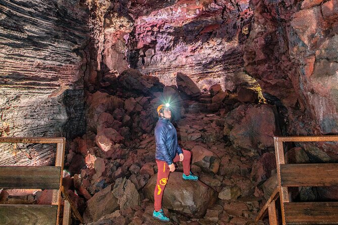 Lava Caving Experience - Gear that actually matters: helmet, head torch, and winter crampons