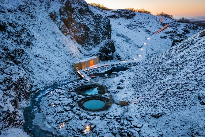 Lava Waterfalls, Sagas & Unique Canyon Baths - Small Group Tour - Husafell turf houses and 4WD to Langifoss