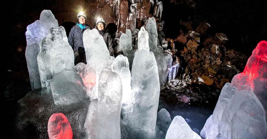Lofthellir Ice Cave Super Jeep Tour - The 800 m walk and why the gear matters