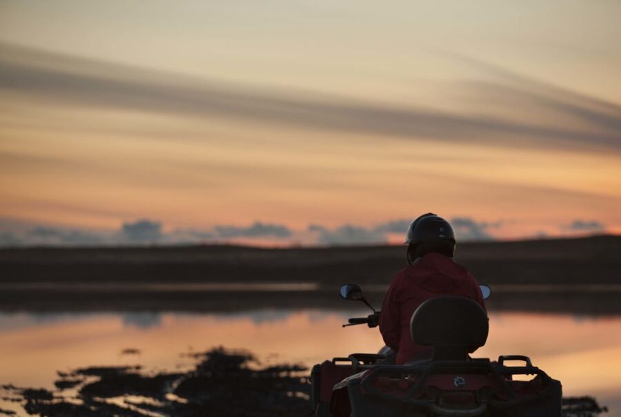 Midnight Sun ATV Tour - Safety briefing first, then you ride like you practiced