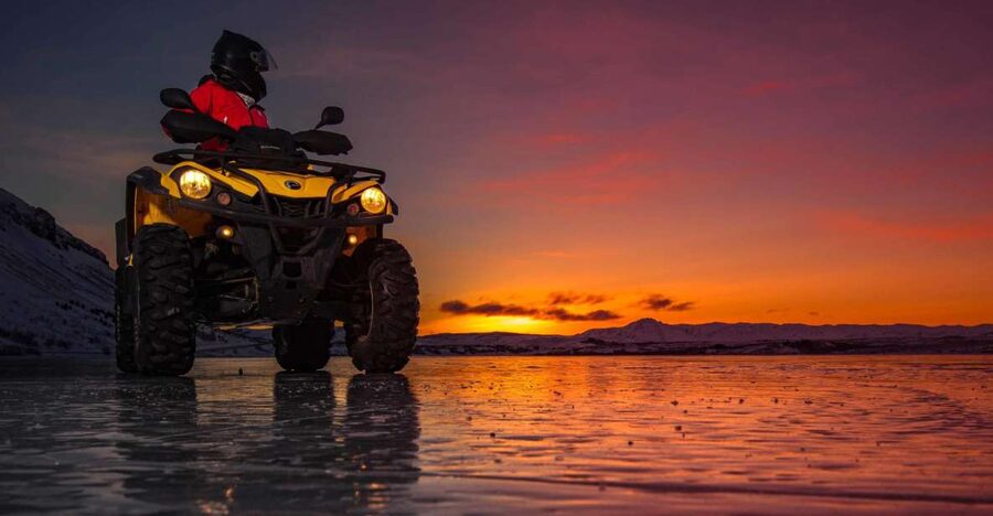 Midnight Sun ATV Tour - Gear up at Hólmsheiði: the comfort boost that makes riding possible