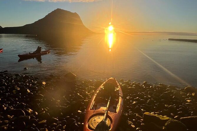 Midnight Sun Kayaking Adventure by Mt. Kirkjufell - Price and value: is $155 fair for 3 hours?