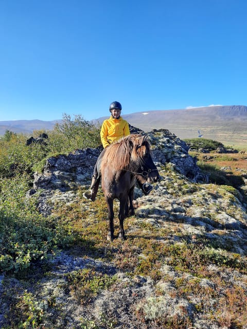 North Iceland: Horseback Riding Tour - Volcanic rocks and moss, then black sand: the route’s best variety