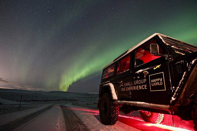 Northern Lights and Stargazing Small-Group Tour with Local Guide - Reykjavik Pickup, Modified Superjeeps, and the Trip Out of Light Pollution
