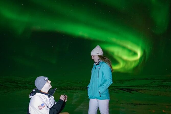 Northern Lights Private Guided Tour With Professional Photos - Private logistics: pickup, Wi-Fi, and a small group in a comfortable ride