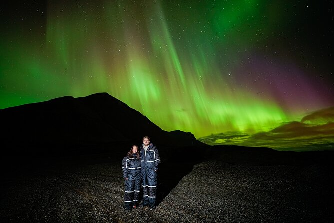 Northern Lights Tour with Photos, Snacks, Warm Snowsuits, Chairs - Chasing Aurora Beyond Reykjavík’s Light Pollution