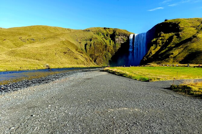 One-Day Tour: Private South Coast with Diamond Beach Adventure - Reynisfjara black sand and Vik í Mýrdal: dramatic coastline, big wind