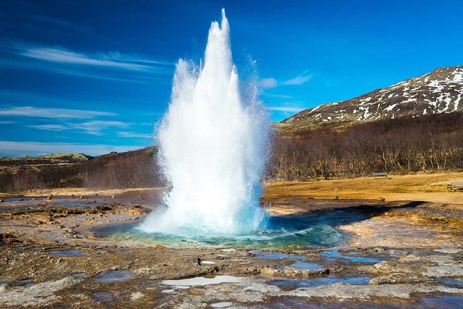 Perlan Ice Cave Admission & Golden Circle Tour in Reykjavik - Kerid Crater’s Turquoise-Lake Pause