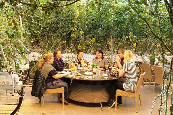 Private Golden Circle - Friðheimar tomato farm: a full hour for organic food and a calmer break