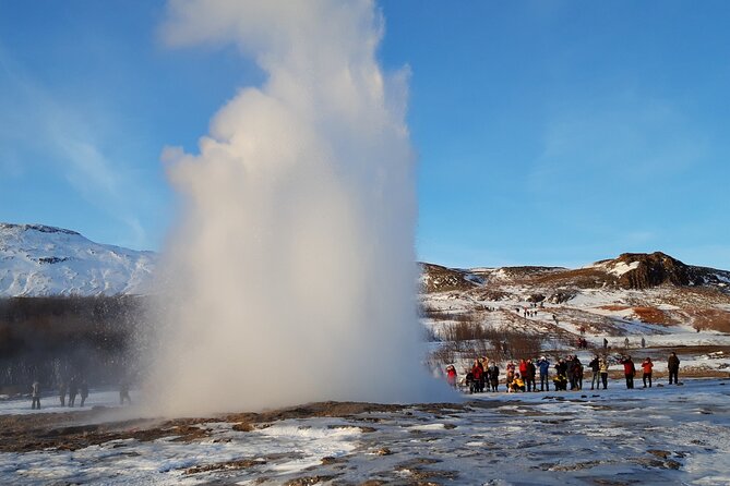 Private Golden Circle and Blue Lagoon Tour - Kerið Crater, Vatnsleysufoss, and how the short stops work