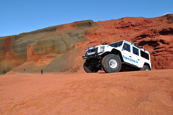 Private Golden Circle Tour by Superjeep from Reykjavik - Stop 3: Gullfoss waterfall, high power in a deep gorge