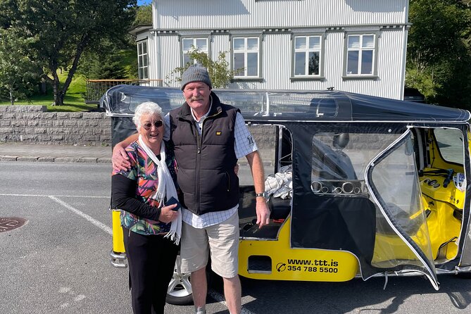 Private Reykjavík Tuk Tuk – City Highlights Tour - Þúfa and the fish-drying shed: a quick climb with big payoff