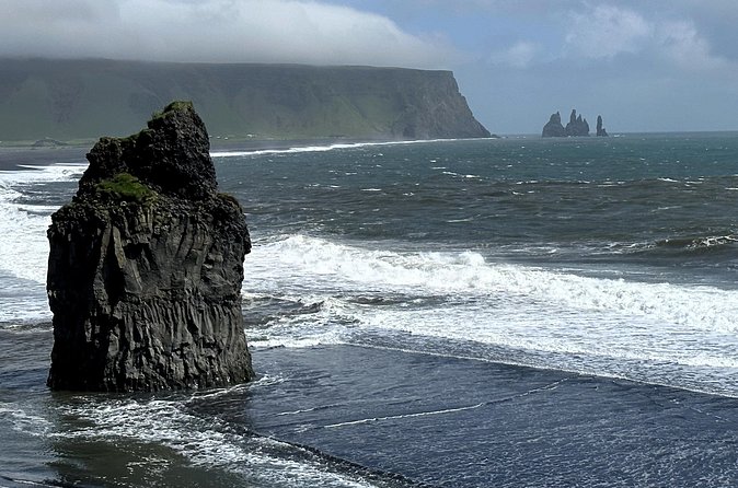 Private South Coast tour - Stop 2: Skógafoss, mist, stairs, and a Viking legend