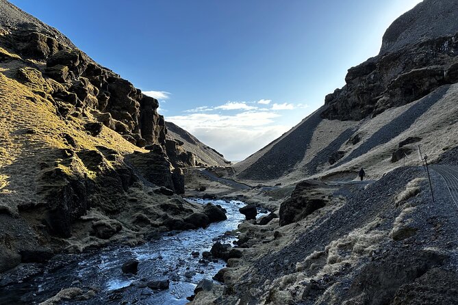 Private South Coast tour - Stop 4: Dyrhólaey when conditions allow, puffins and 120-meter cliff views
